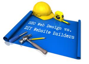 SEO Web Design vs DIY website builders