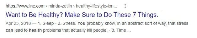 seo title tag example of question