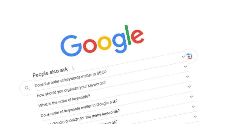 Does order of keywords matter image
