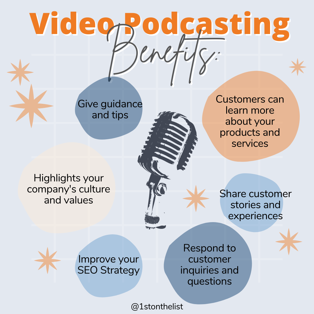 benefits of a video podcast