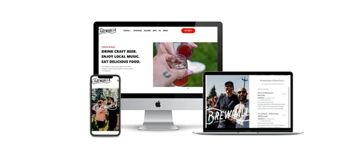 Visually appealing websites